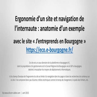 Ergonomie d’un site et navigation d...