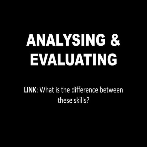 Analysing and evaluating in Of Mice and Men