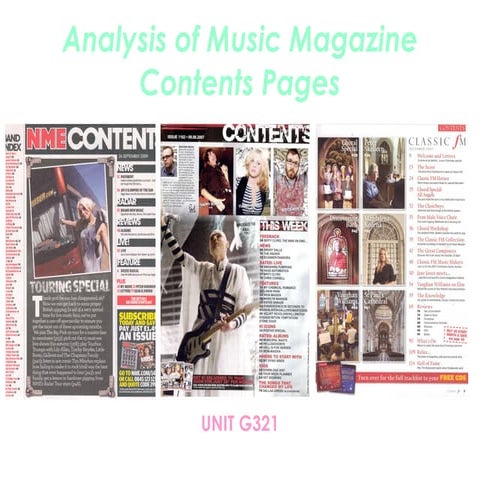 MOJO Magazine Front Page Analysis | DOCX