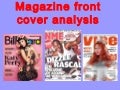 Music Magazine Cover Analysis
