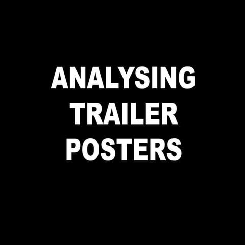 Analysing trailers 