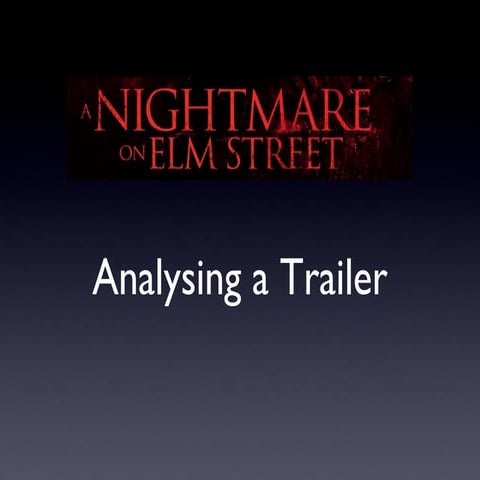 Analysing Trailers Official