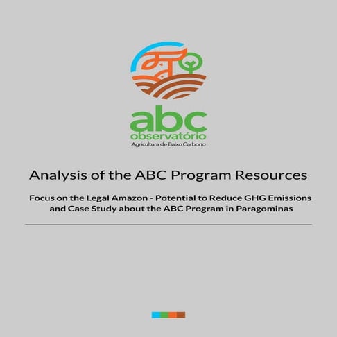 Analysis of the ABC Program Resources - Focus on the Legal Amazon | PDF