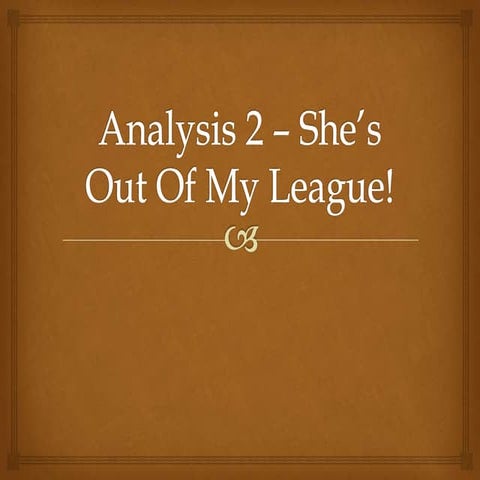 Analysis 2: She’s Out Of My League Trailer