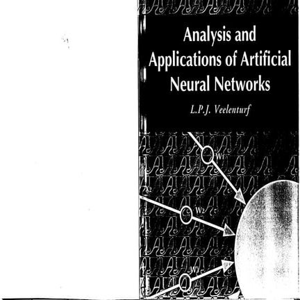 Analysis and applications of artificial neural networks