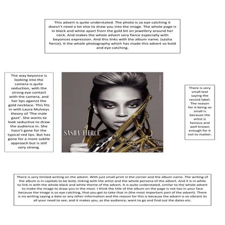 Analysis of advert 2