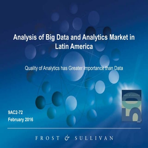 Analysis of big data and analytics market in latin america | PPTX