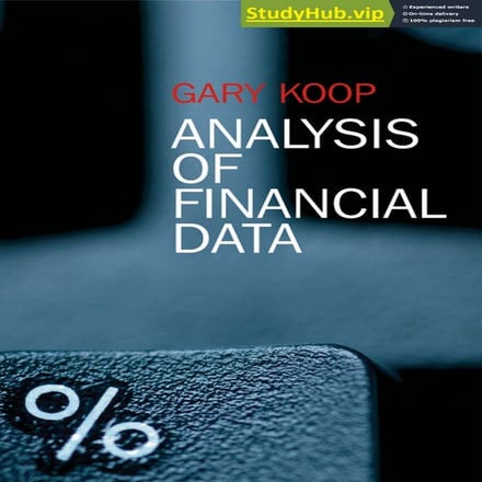 ANALYSIS OF FINANCIAL DATA | PDF