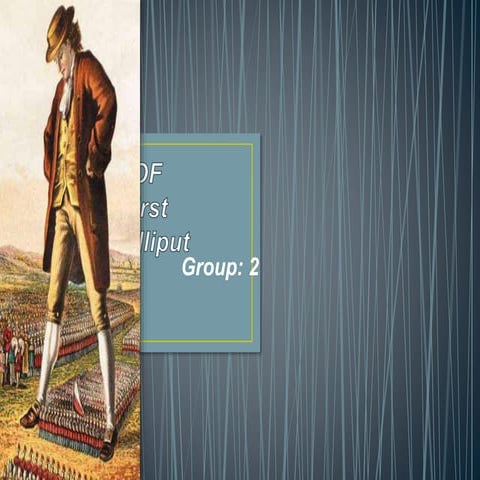 Analysis of gulliver’s travel1st voyage (1)