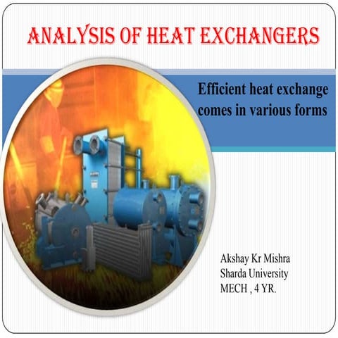 HEAT EXCHANGERS