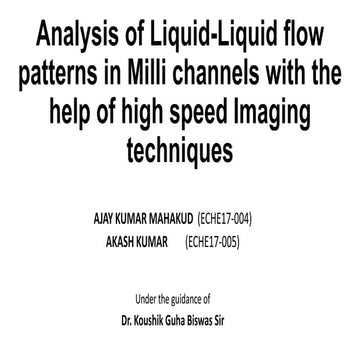 Introduction to Coiled Flow Inverter (CFI) Photocatalytic Reactor | PPTX