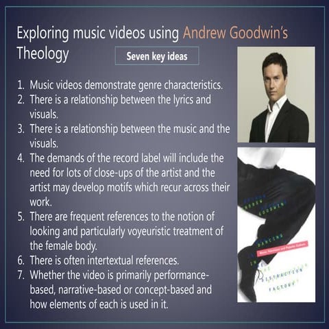 Analysis of Music Videos