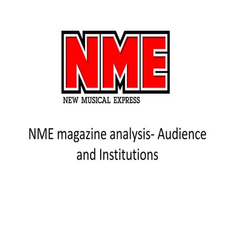 Analysis of nme
