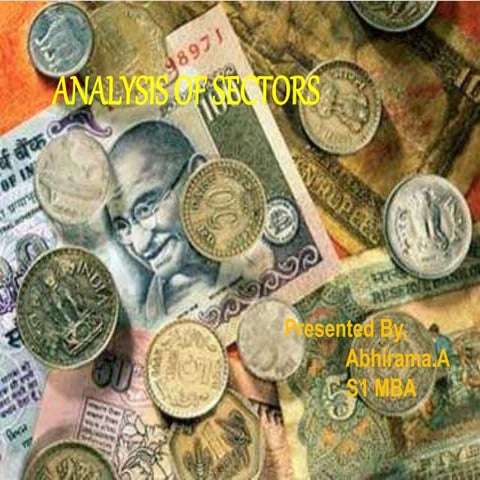 Analysis of sectors 