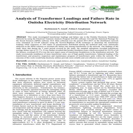 Overload capacity of power transformers | PDF