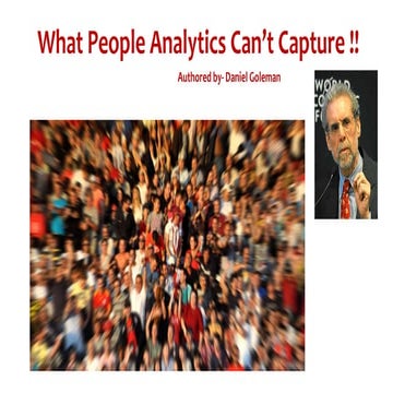 Analysis of what people analytics can’t capture