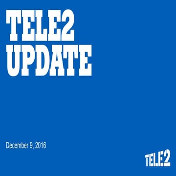 Analyst and journalist meet up December 2016