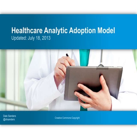 Healthcare Analytics Adoption Model