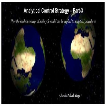Analytical control strategy 3