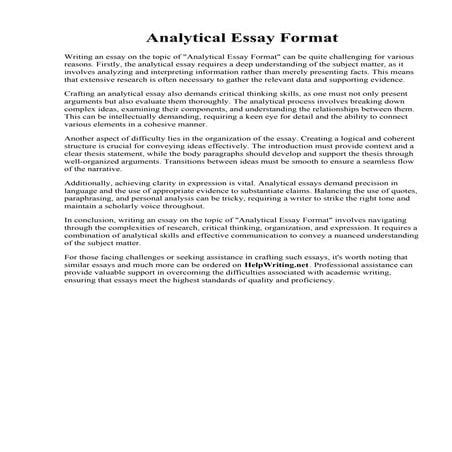Analytical Essay Format.pdf