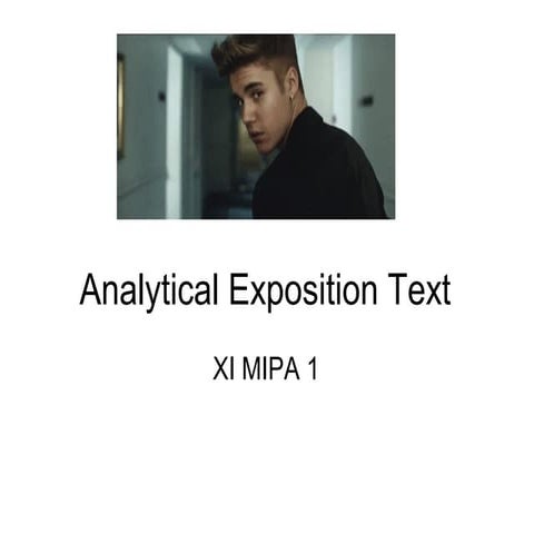 Analytical Exposition Text 