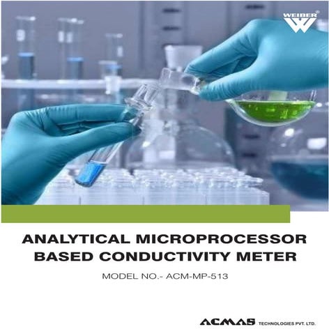 Analytical Microprocessor Based Conductivity Meter by ACMAS Technologies Pvt ...