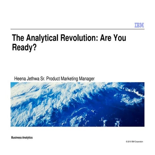Analytical Revolution