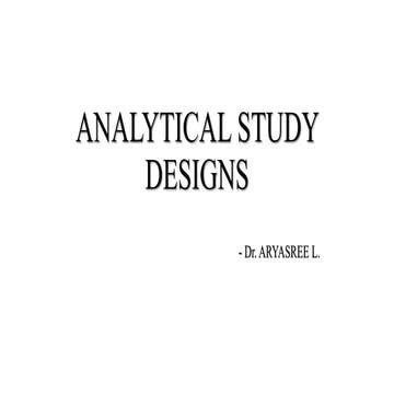 Analytical study designs.pptx
