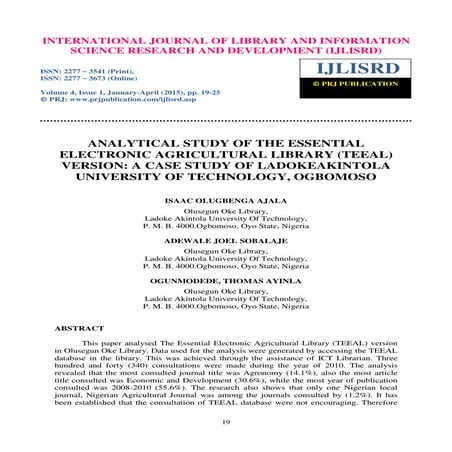 Analytical study of the essential