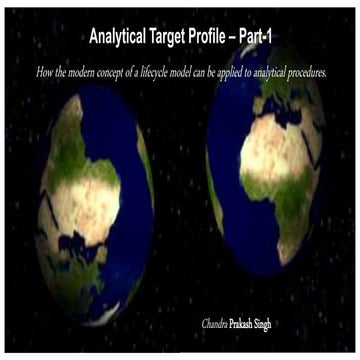Analytical target profile 1