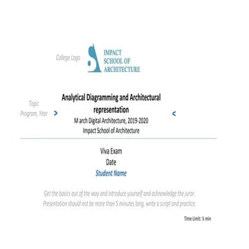 Final Viva template - (Analytical Diagramming)