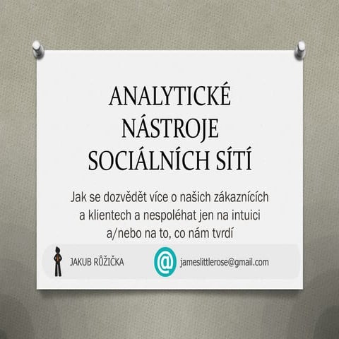 Analytické nástroje sociálních médií (Marketing)