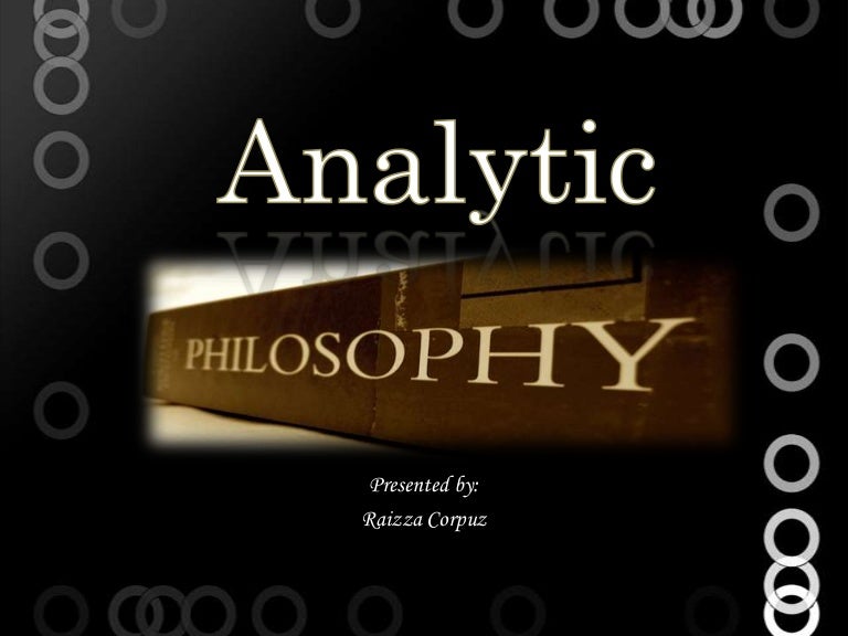 Analytic Philosophy Finl Ppt