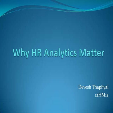 HR Analytics