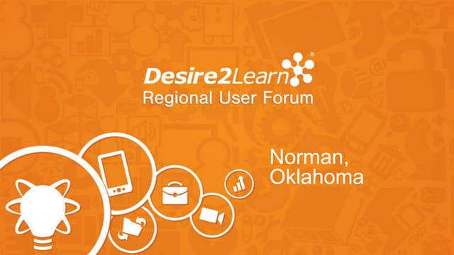 Desire2Learn Analytics Oklahoma RUF