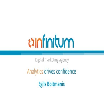 Analytics drives confidence, Egils Boitmanis