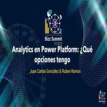 Analytics en Power Platform: ¿Qué opciones tengo?