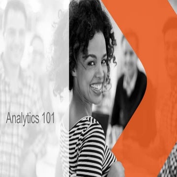 Analytics 101 (2016 Edition)