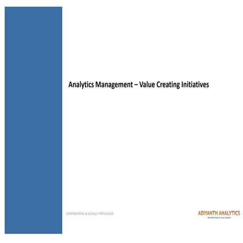 Analytics Management - Adiyanth Analytics