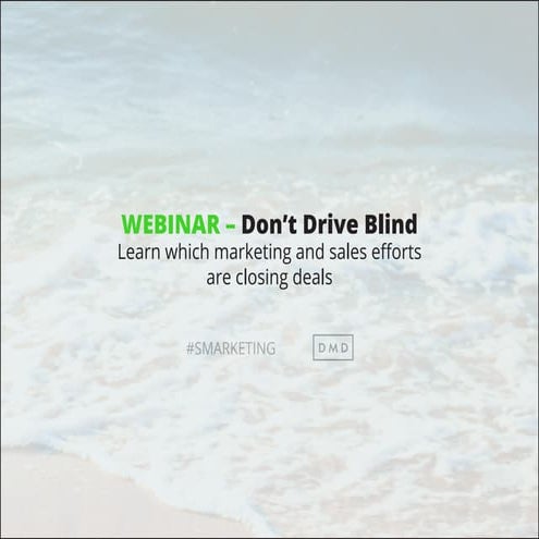 Analytics smarketing webinar