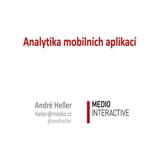 Analytika mobilních aplikací