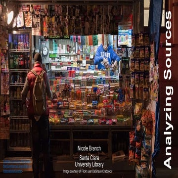 Analyzing News Sources