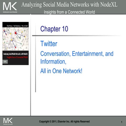 Analyzing social media networks with NodeXL - Chapter-10 Images