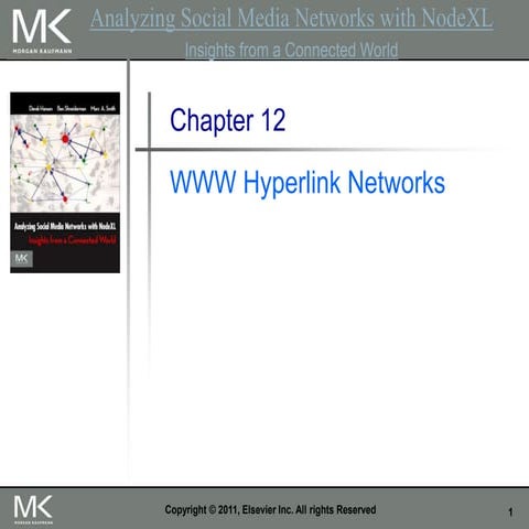Analyzing social media networks with NodeXL - Chapter- 12 images