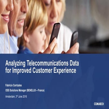 Analyzing telecommunications data for improved customer experience
