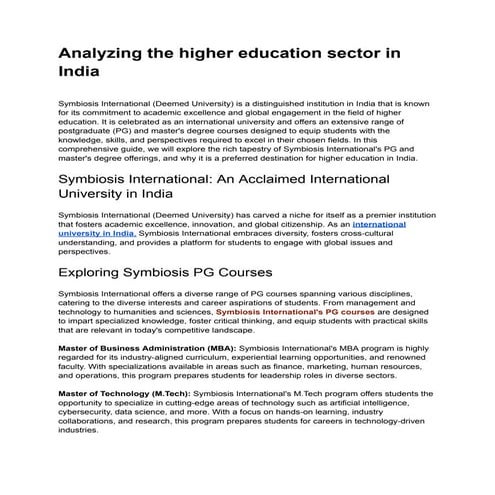 GROWTH OF EDUCATION SECTOR IN INDIA CLASS 12 PROJECT PDF NOTES visual data 2