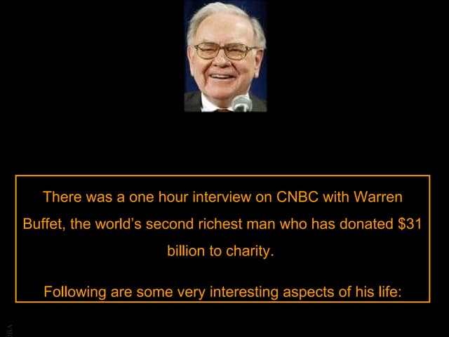 An amazing man