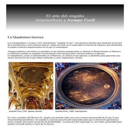 Anamorfosis. El Arte Del Engaño