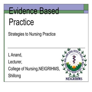 Evidence Based Practice - Strategie...