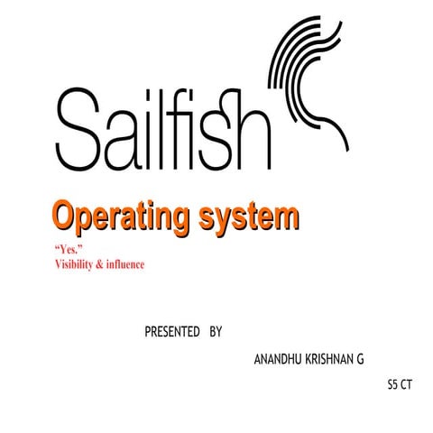 Sailfish os 